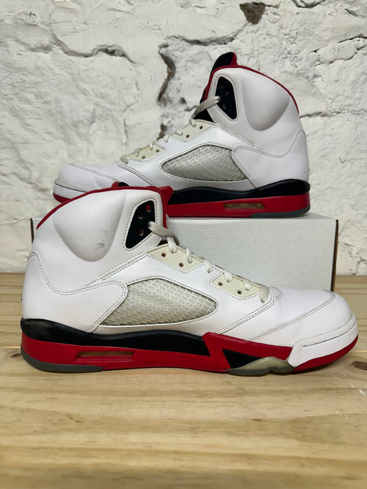 Air Jordan 5 Fire Red Black Tongue (2013) Sz 13