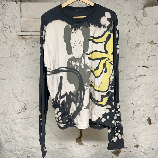 Travis Scott Kaws Fragment L/S T-Shirt Sz XL