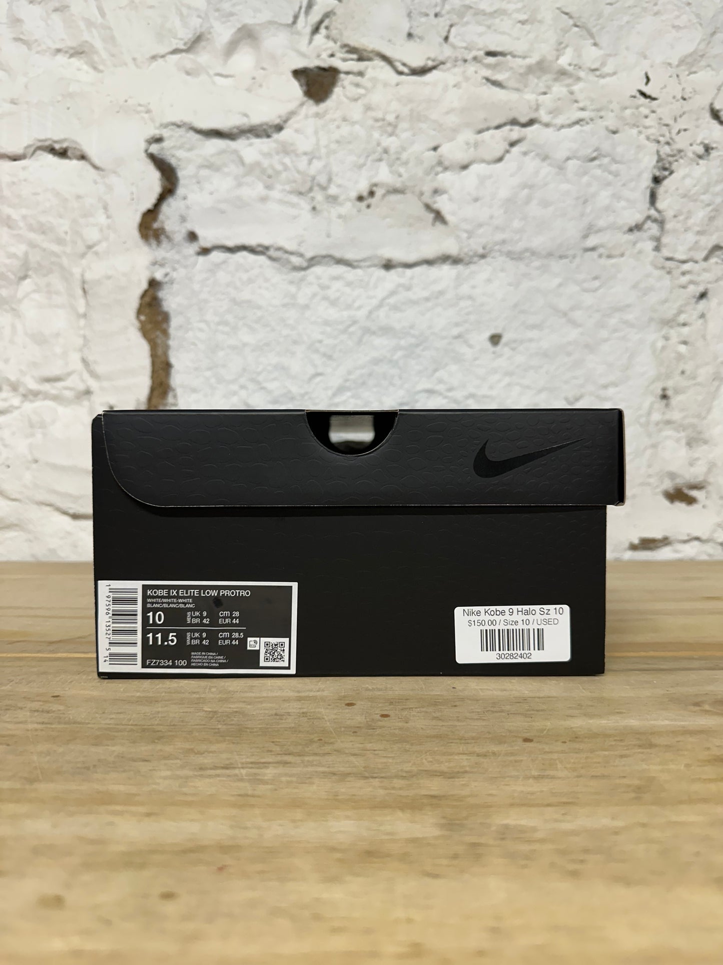 Nike Kobe 9 Elite Low Protro Halo Sz 10