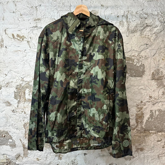 Louis Vuitton Green Camo Windbreaker Jacket Sz M (48)