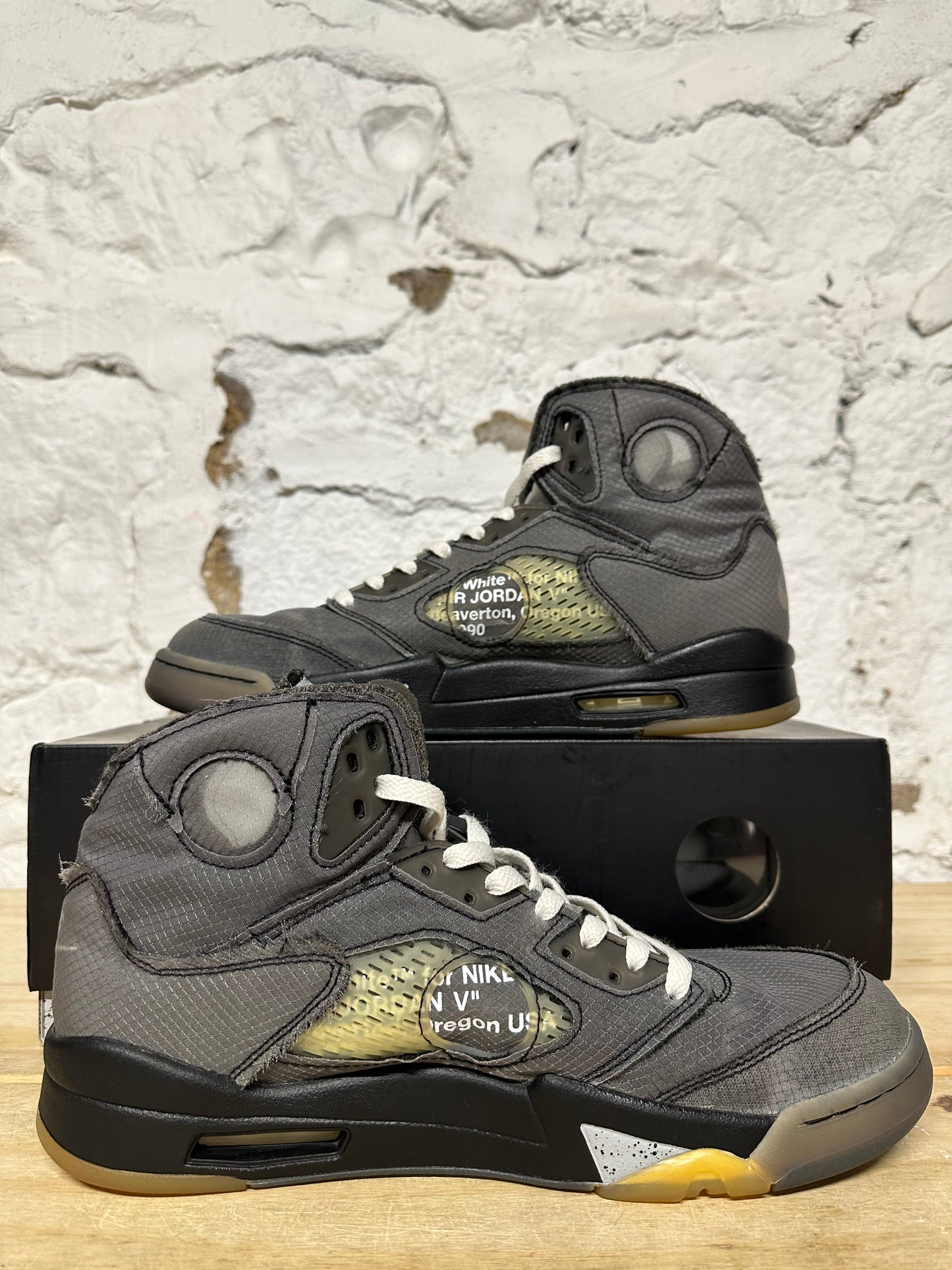 Air Jordan 5 Off-White Muslin Sz 11