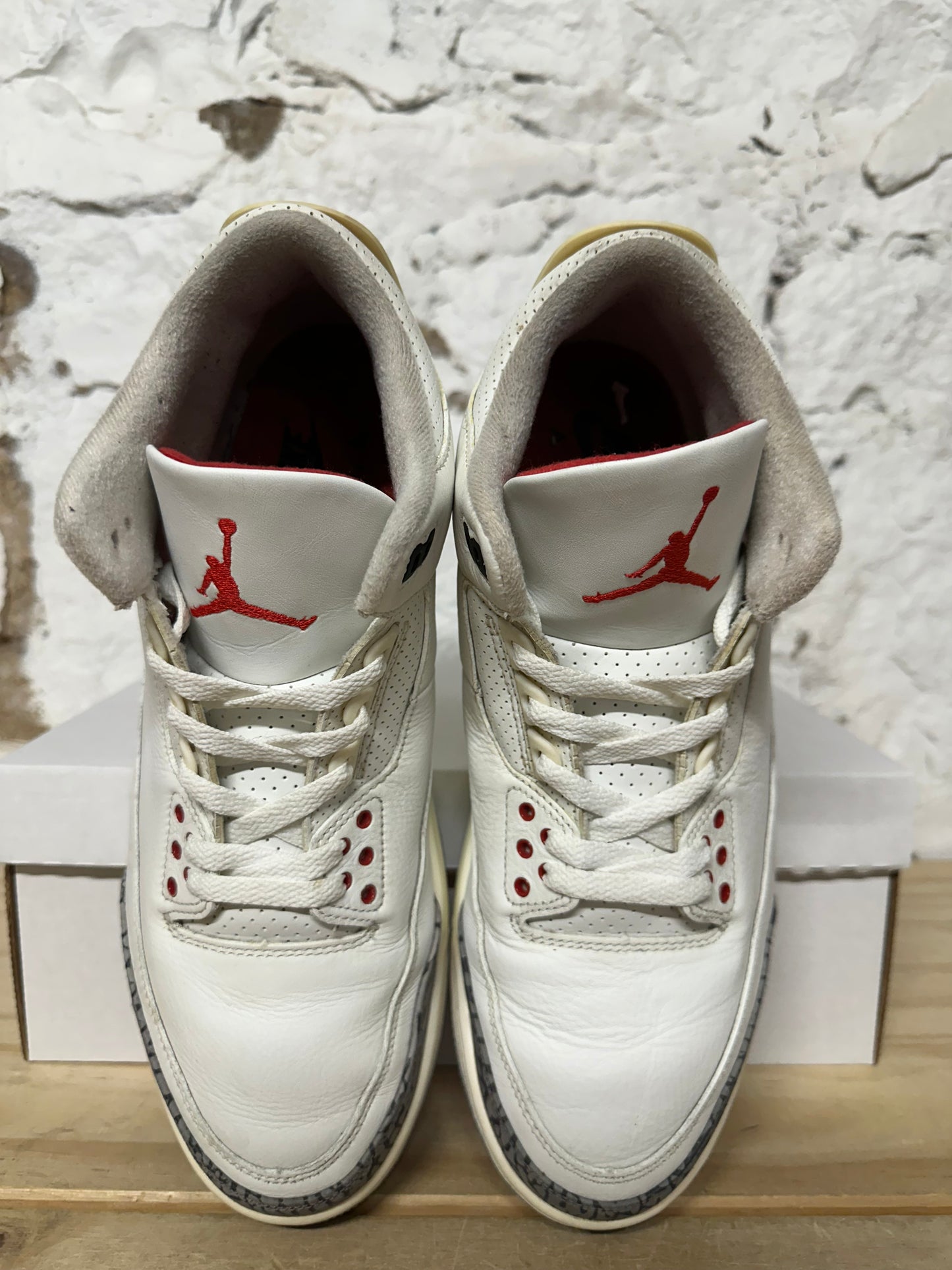 Air Jordan 3 White Reimagined Sz 11