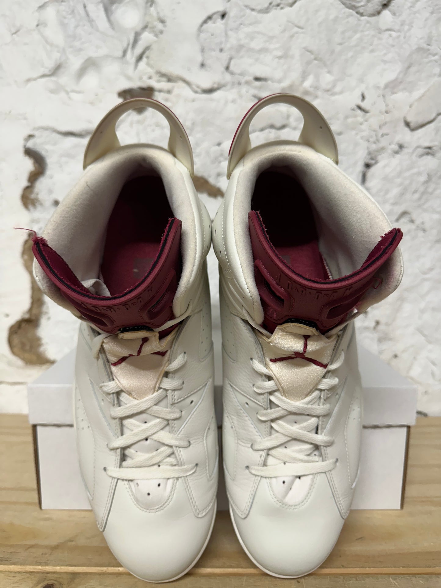 Air Jordan 6 Maroon Sz 14