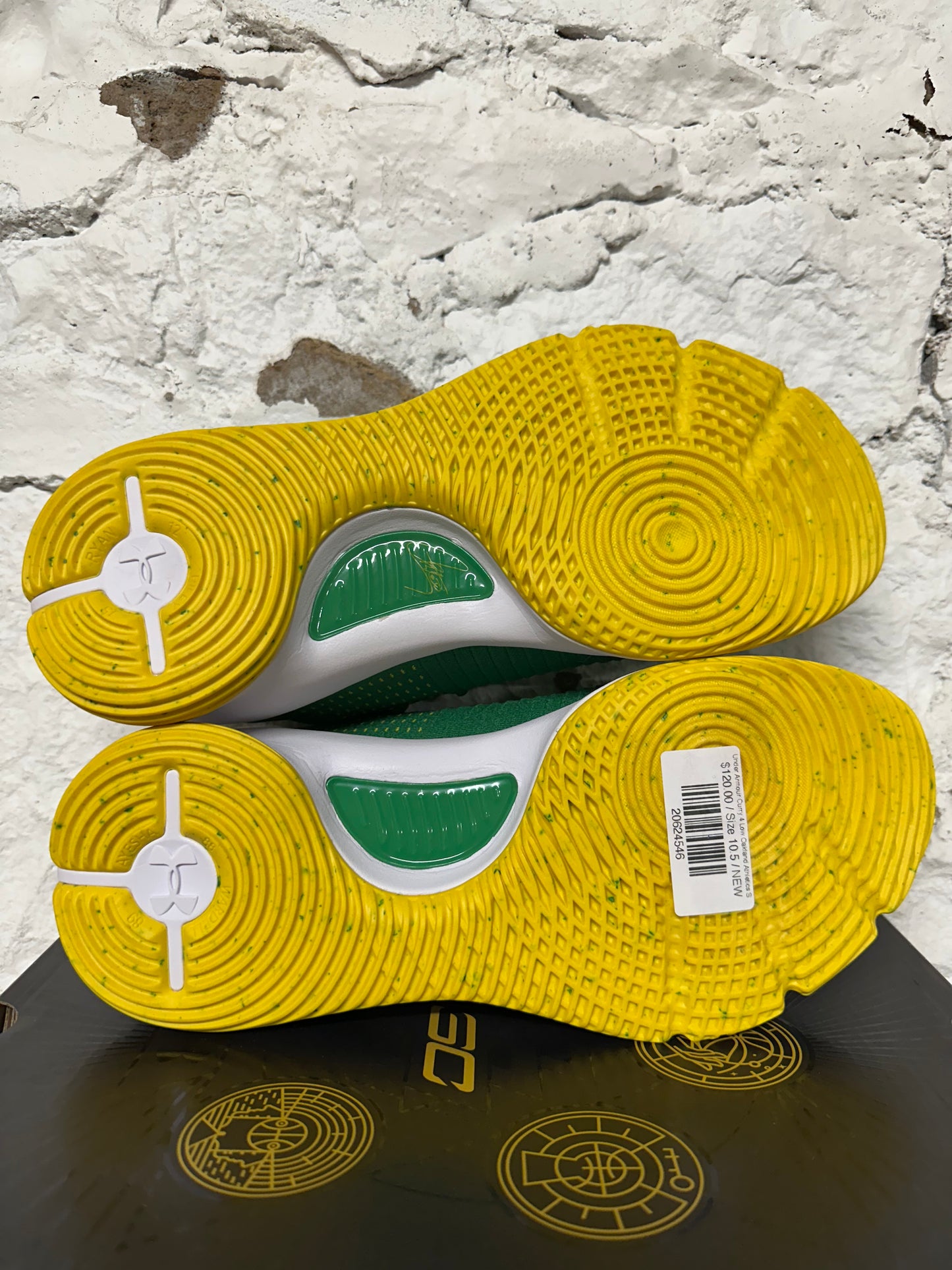 Under Armour Curry 4 Low Oakland Athletics Sz 10.5 DS