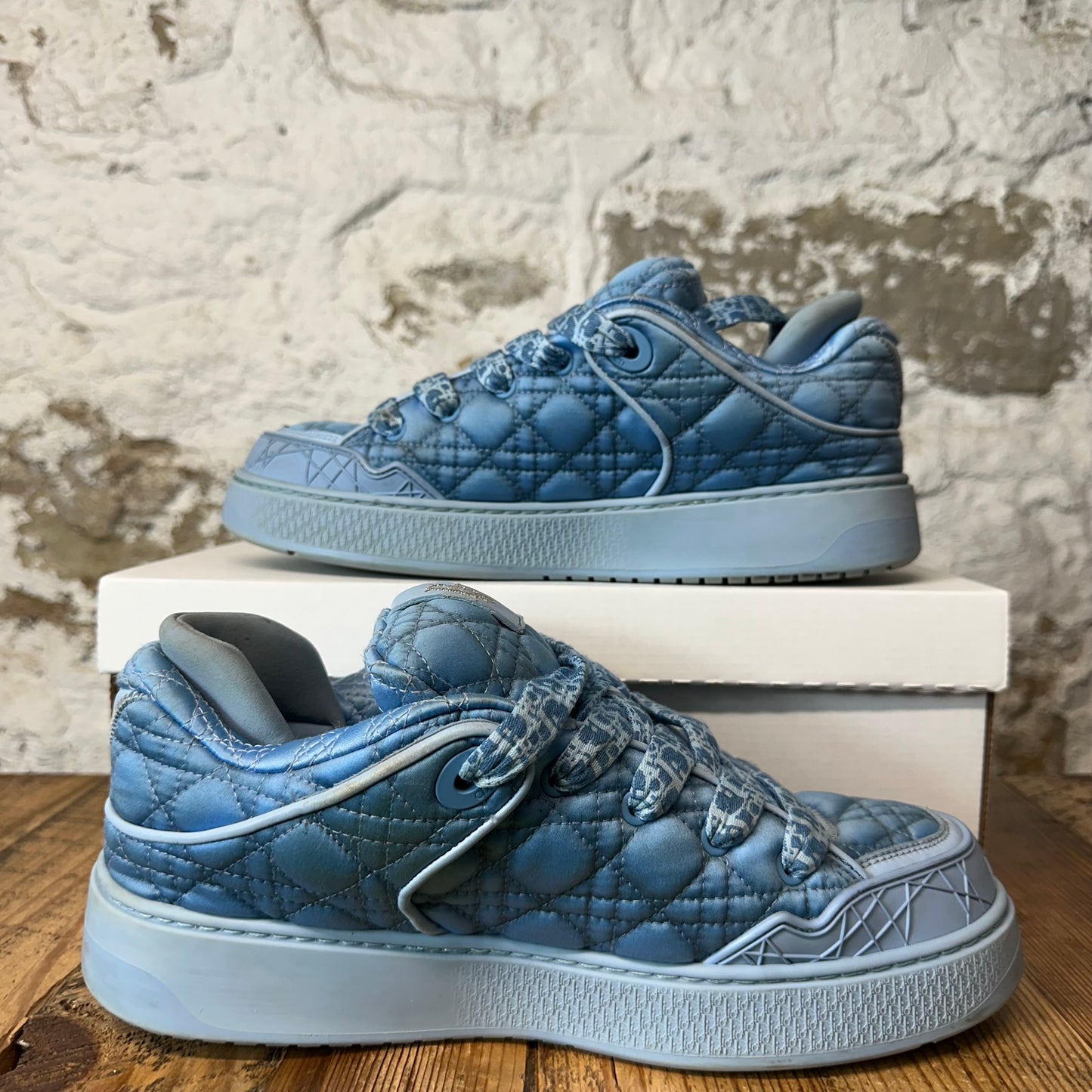 Dior ERL Blue Oblique Skate Sneaker Sz 9 (42)