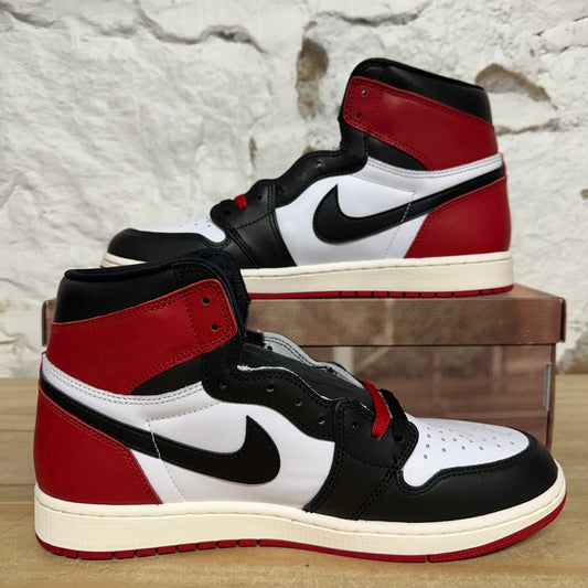Air Jordan 1 High Black Toe Reimagined Sz 11.5 DS