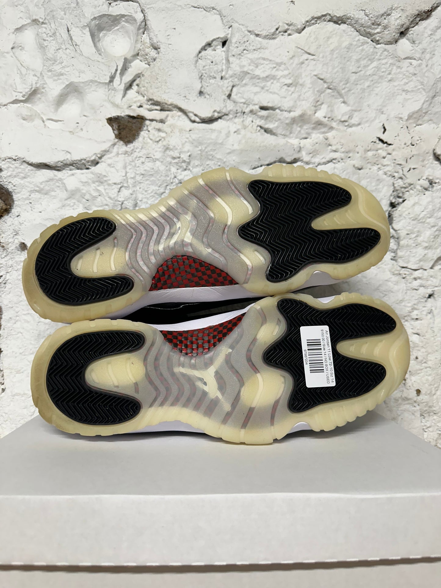 Air Jordan 11 Low 72-10 Sz 14