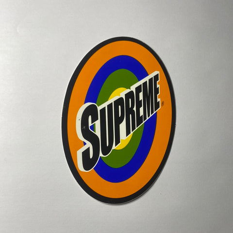 Supreme Spin Shout Logo Sticker
