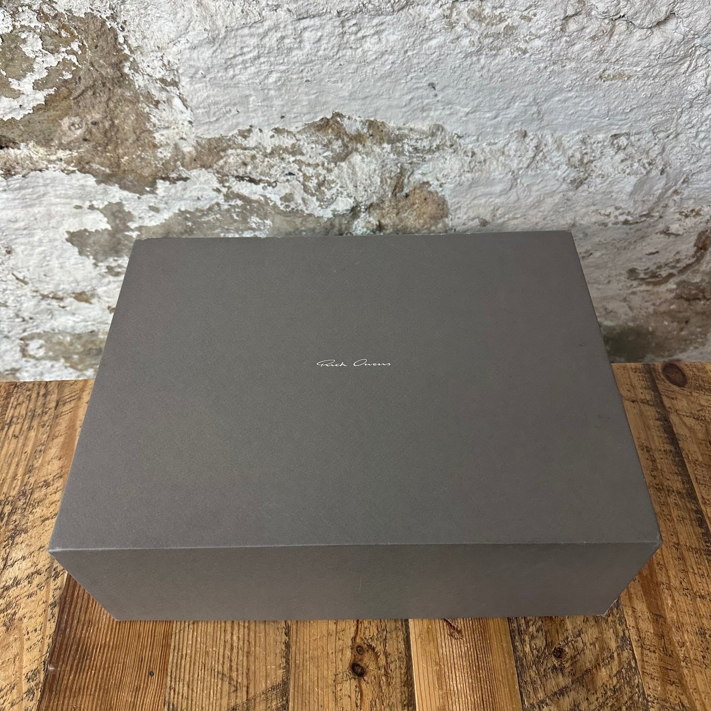 Rick Owens Jumbo Lace Puffer Low White Sneaker Sz 6 (38) DS