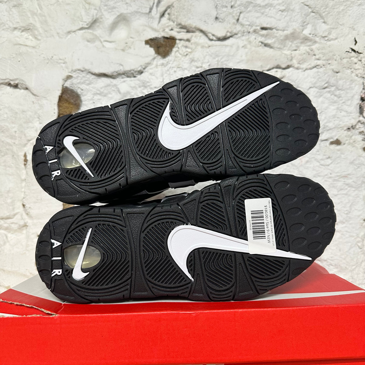 Nike Air More Uptempo 96 Black White (2026) Sz 9 DS