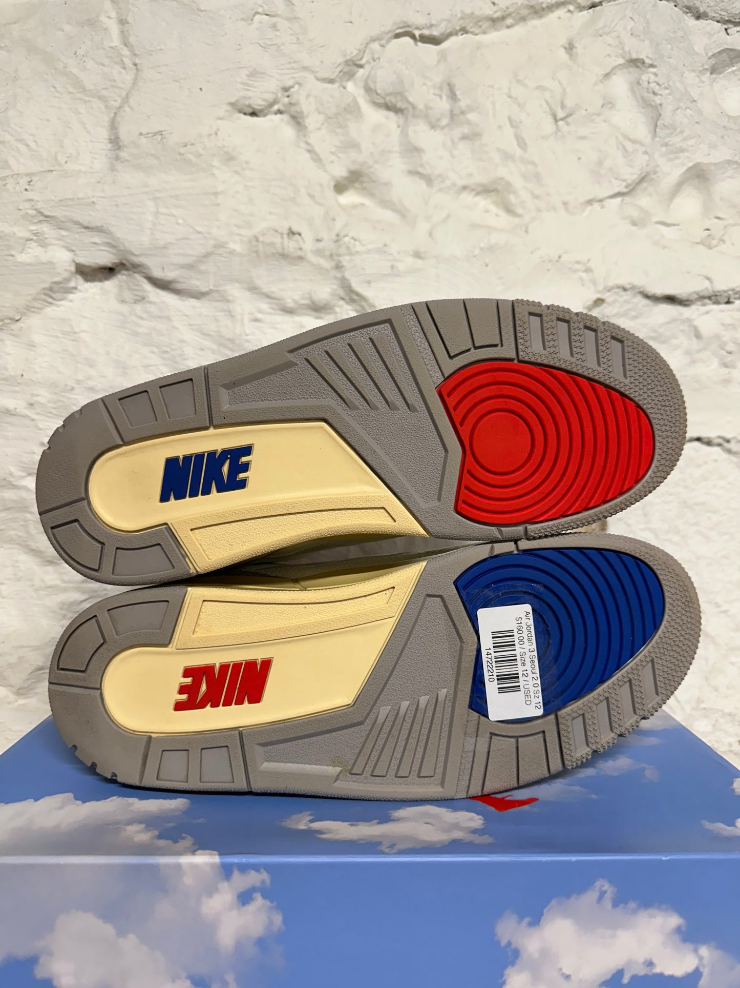 Air Jordan 3 Seoul 2.0 Sz 12