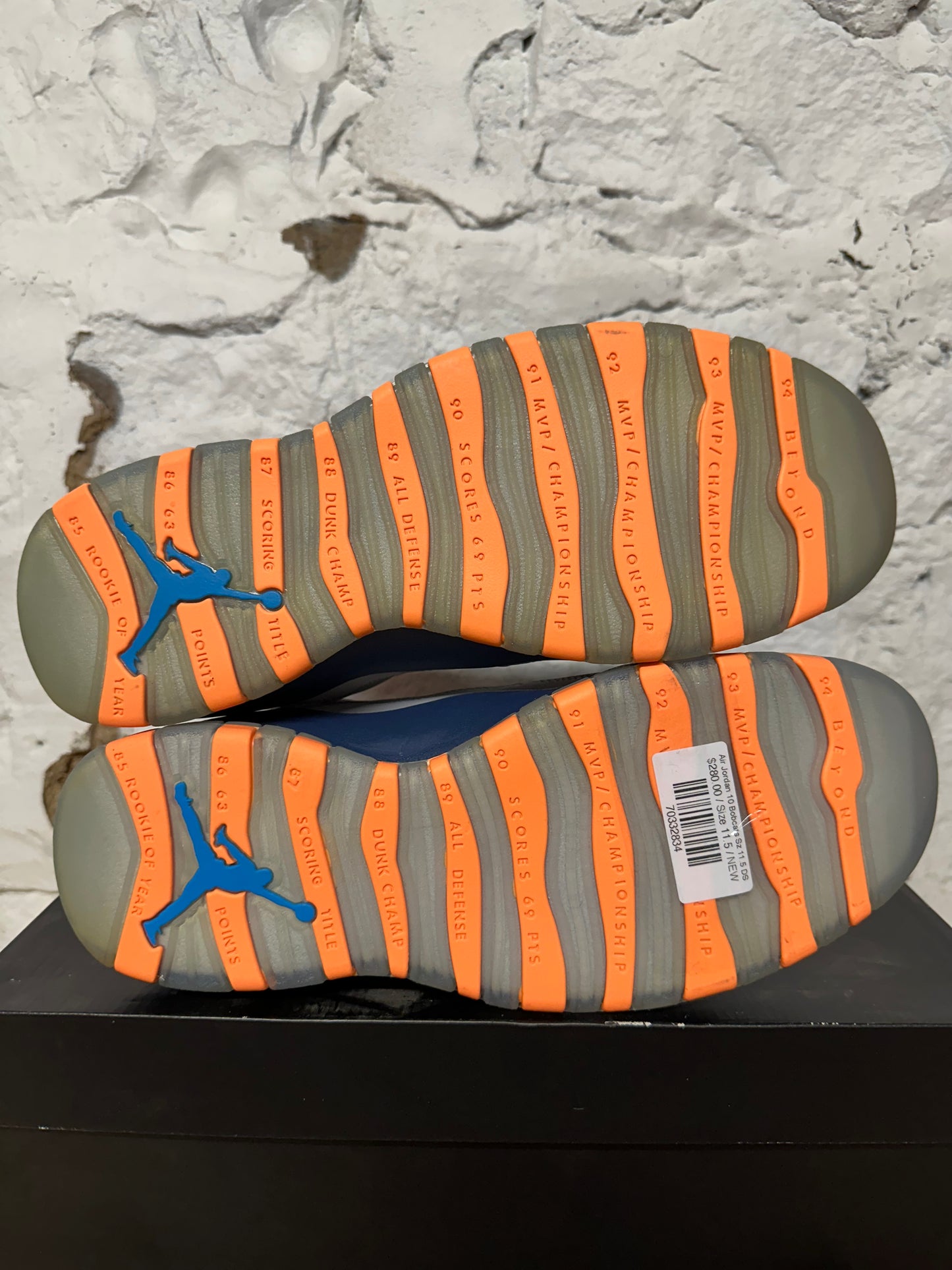 Air Jordan 10 Bobcats Sz 11.5 DS