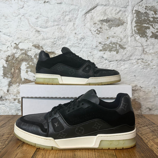 Louis Vuitton Graphite Monogram Trainer Sneaker Sz 10.5 (9LV)