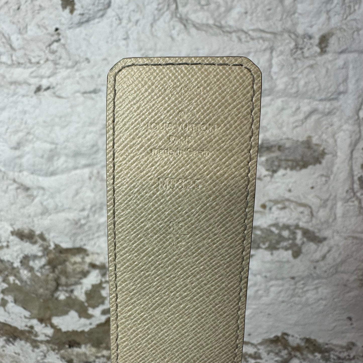 Louis Vuitton Damier Azure Belt Sz (95/38) W/ Box