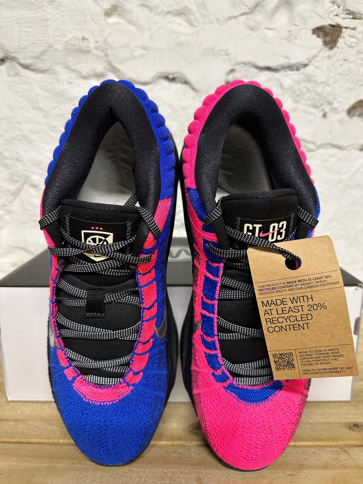 Nike Air Zoom GT Hustle 3 EYBL Academy PE Sz 12.5 DS