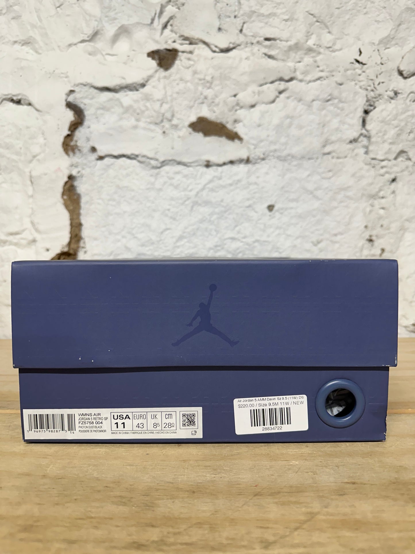 Air Jordan 5 A Ma Maniere Dawn Sz 9.5 (11W) DS