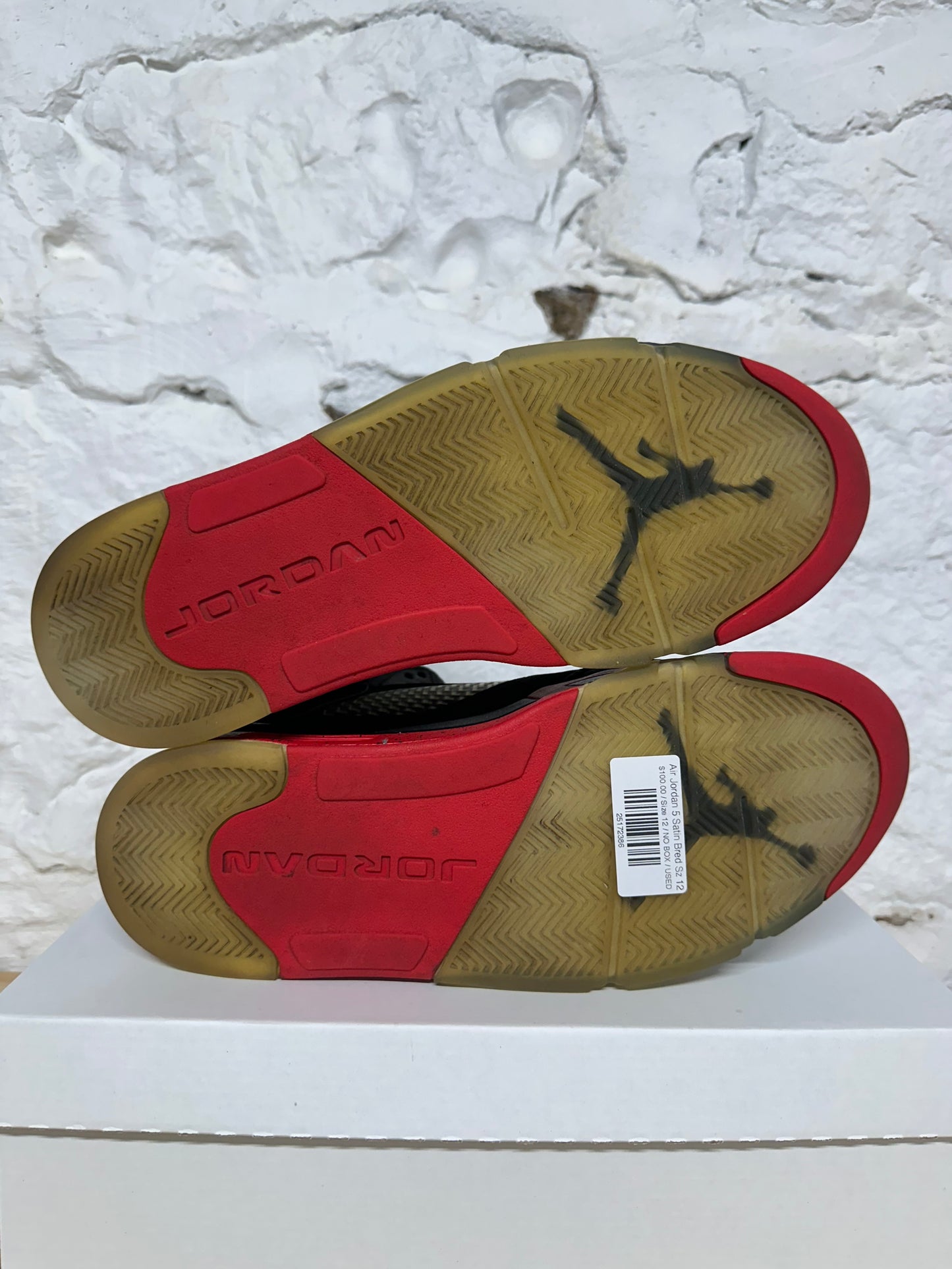 Air Jordan 5 Satin Bred Sz 12