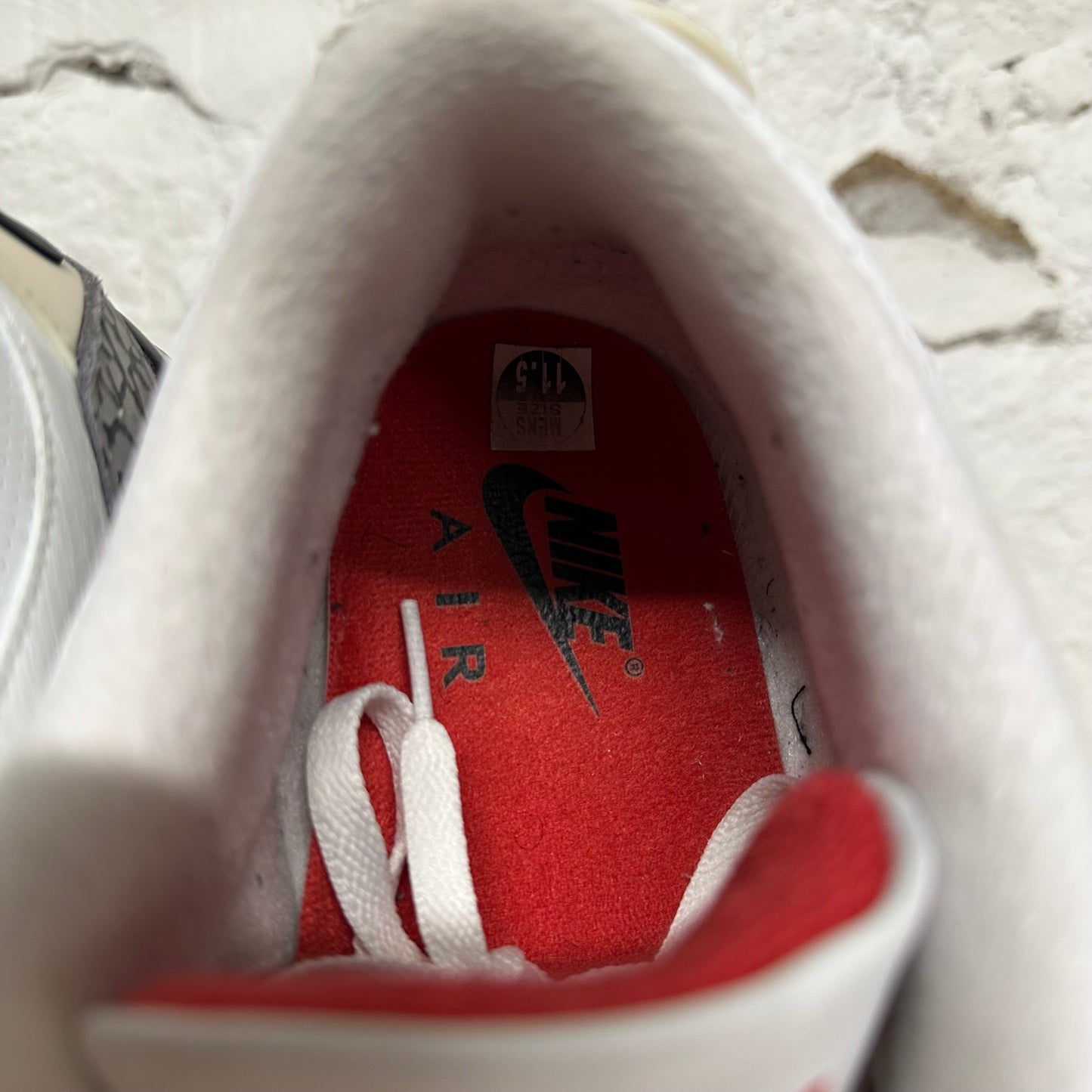 Air Jordan 3 White Cement Reimagined Sz 11.5
