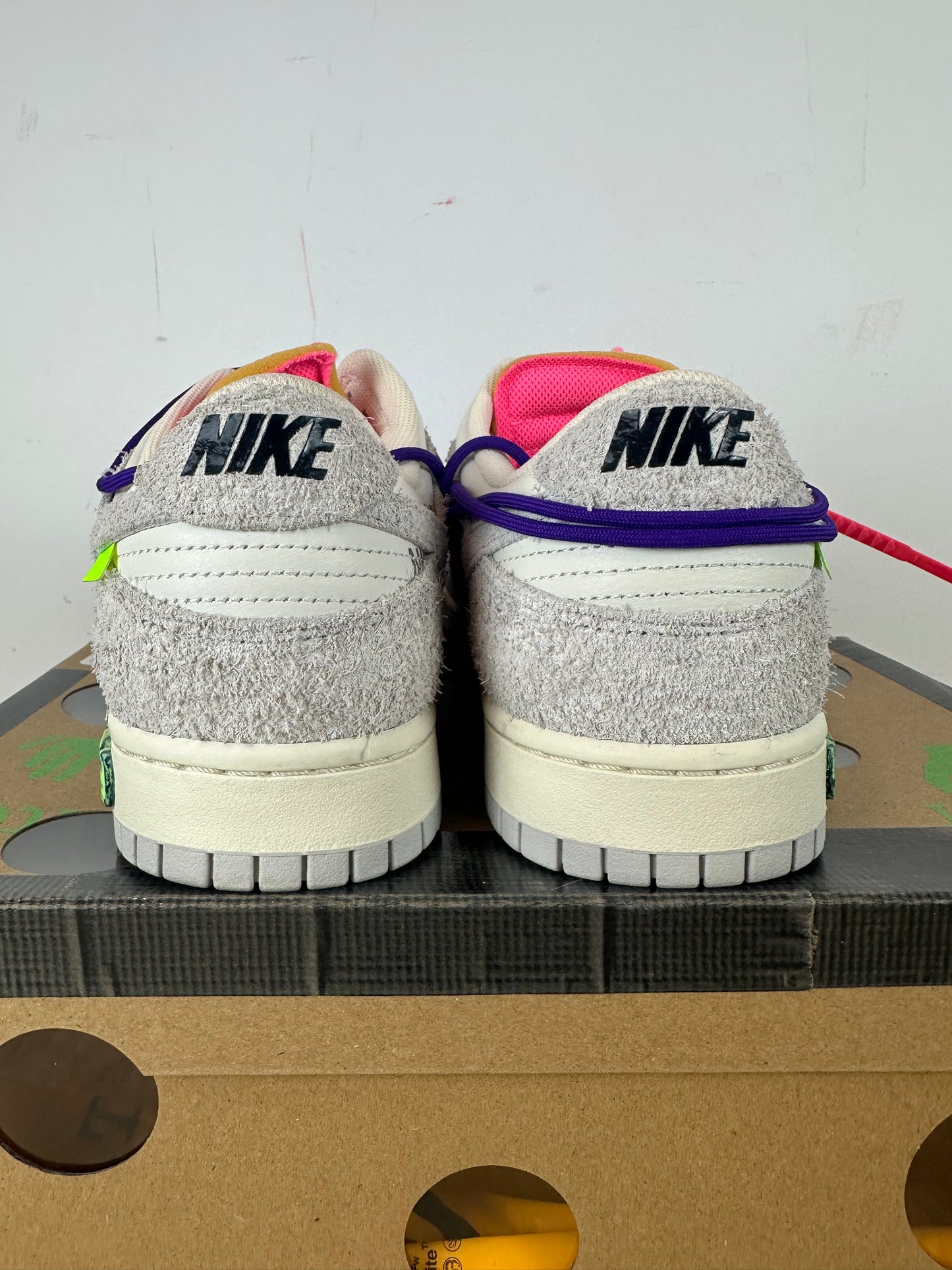 Nike Dunk Low Off-White Lot 15 Sz 13
