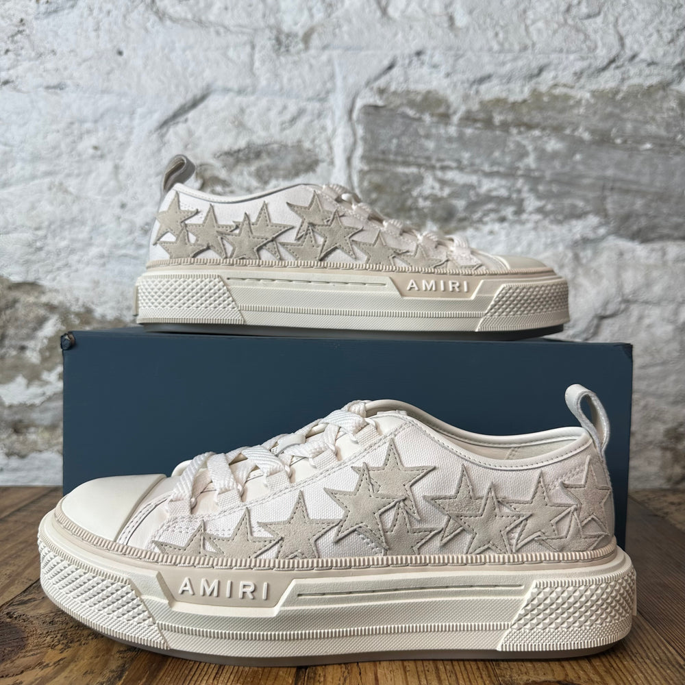 Amiri Beige Star Cream Court Sneaker Sz 8 (41)