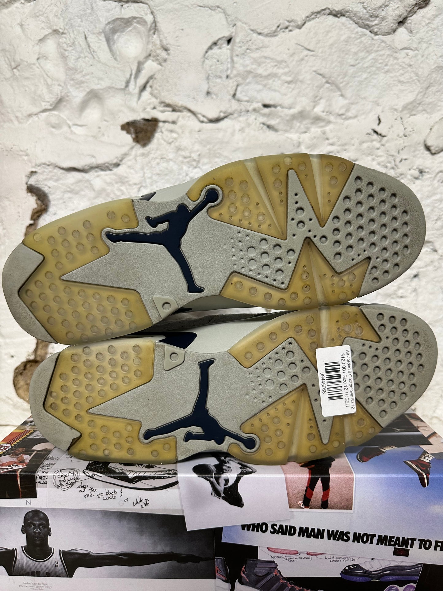 Air Jordan 6 Georgetown Sz 12