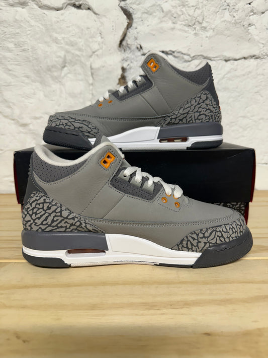 Air Jordan 3 Cool Grey Sz 6Y DS