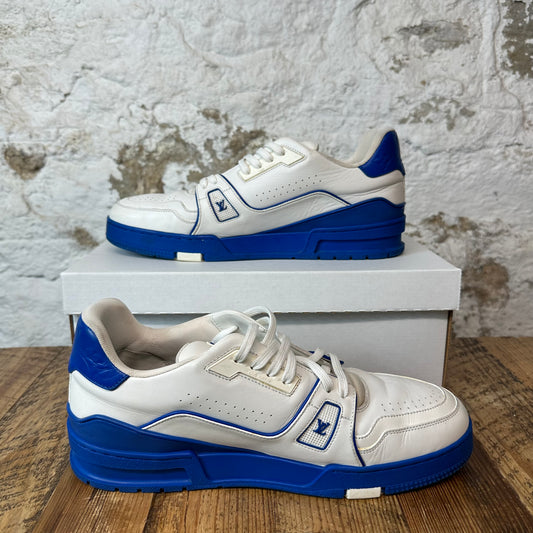 Louis Vuitton Blue White Trainer Sz 11 (9.5LV) No Box