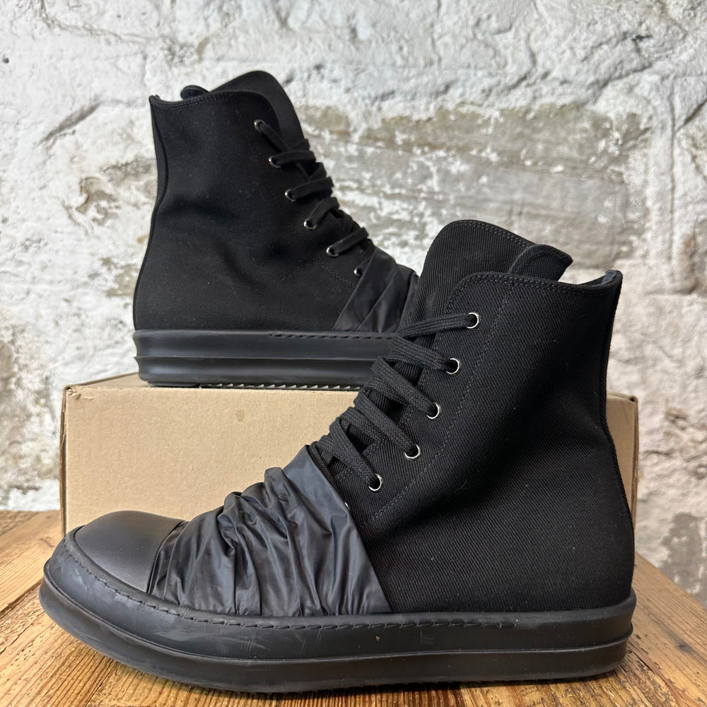 RIck Owens High Black Hustler Sneaker Sz 12 (45)