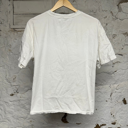 Vale Big Stage White T-Shirt Sz S