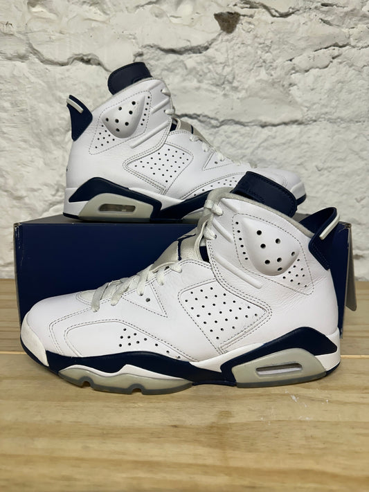 Air Jordan 6 Midnight Navy Sz 9.5