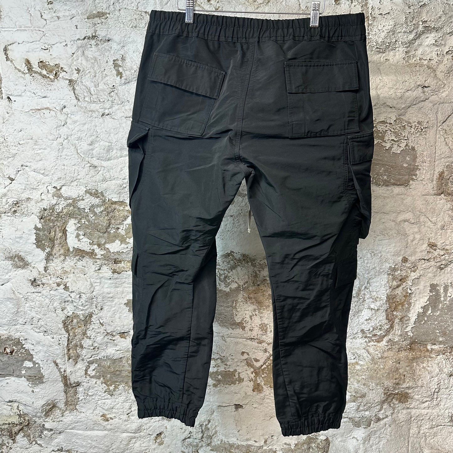 Rick Owens Lido Nylon Cargo Pants Sz L