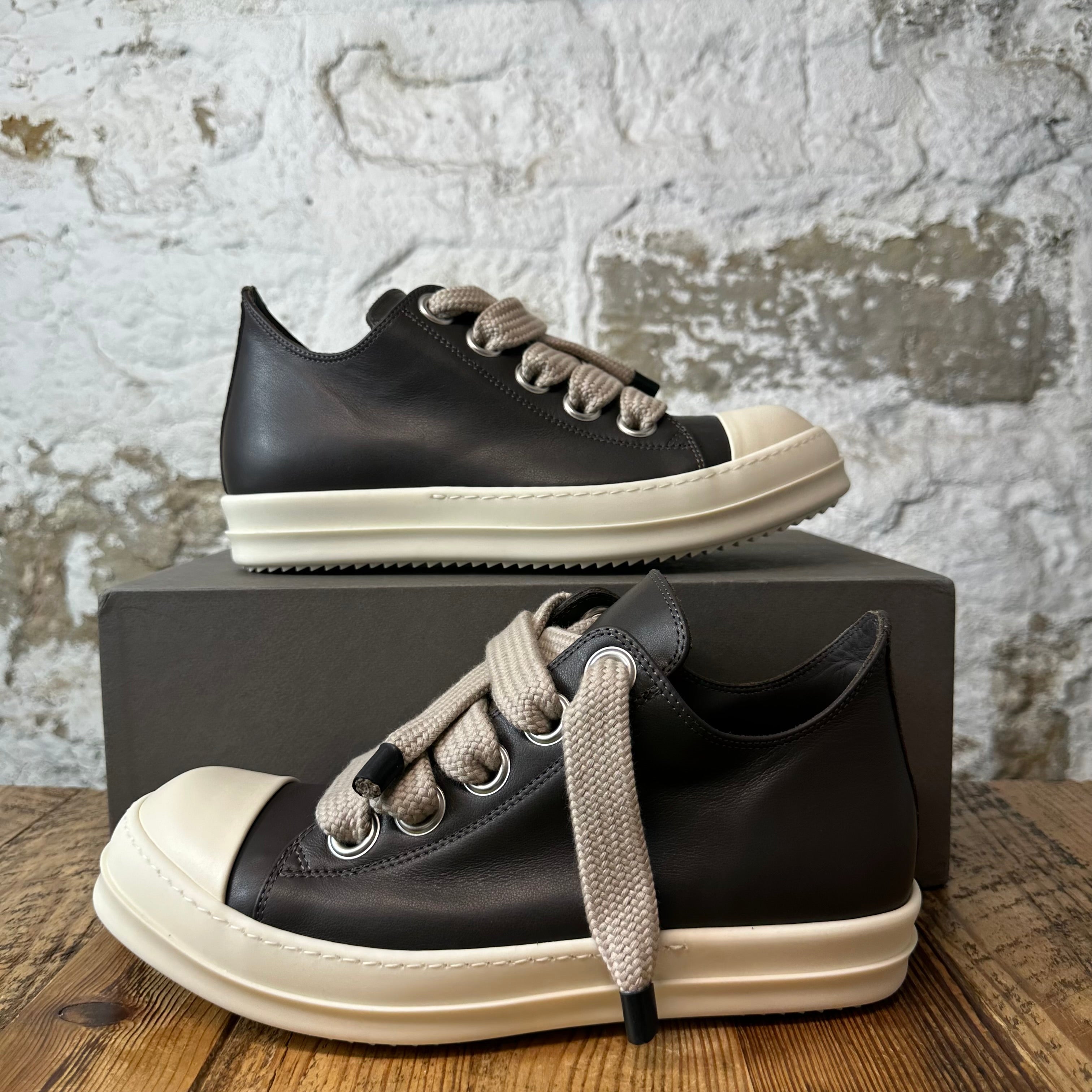 Rick Owens Jumbo Lace Dark Dust Milk Sneaker DS