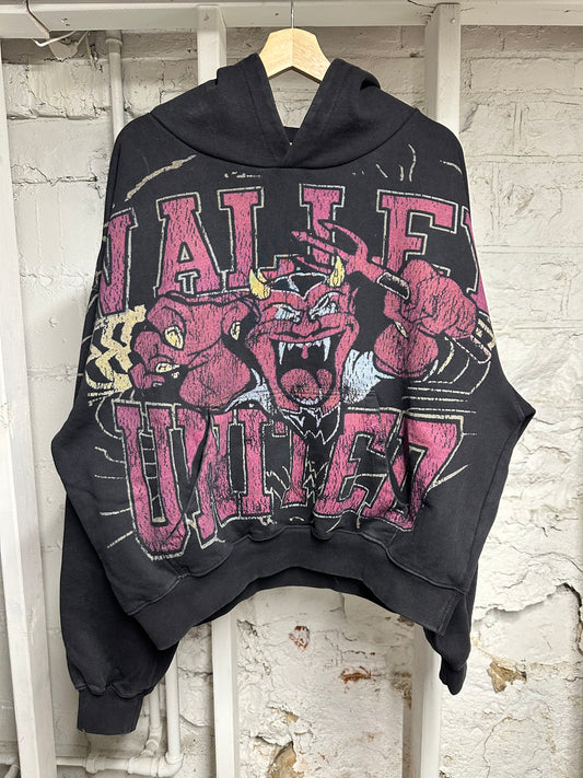 Vale Devil Black Hoodie Sz M