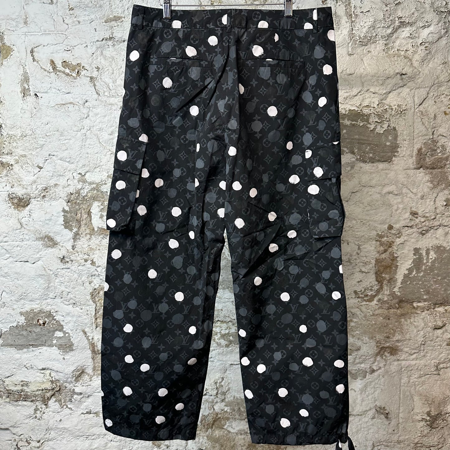 Louis Vuitton Yayoi Kusama Polka Dot Nylon Pants Sz XL