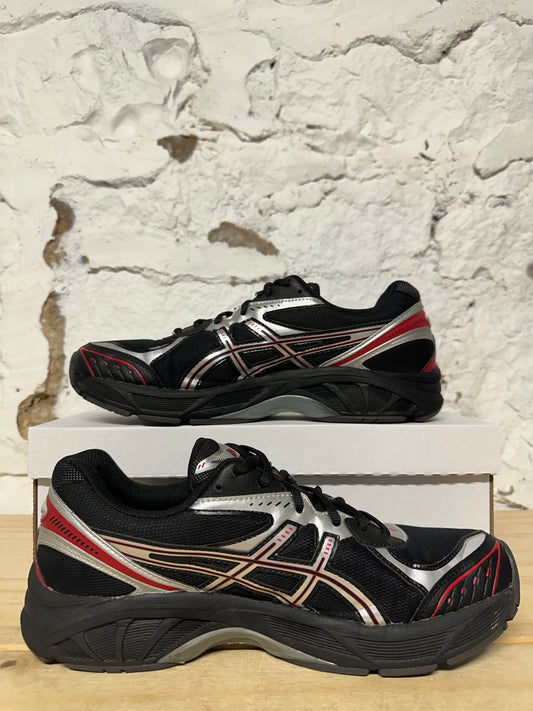 Asics GT-2160 Black Pure Red Silver Sz 10.5