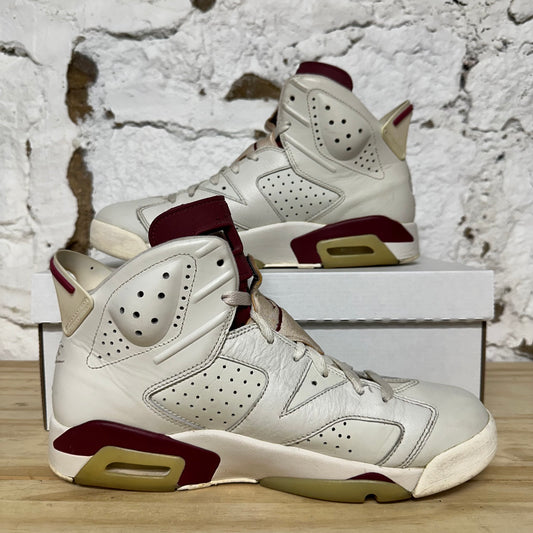 Air Jordan 6 Maroon Sz 9.5