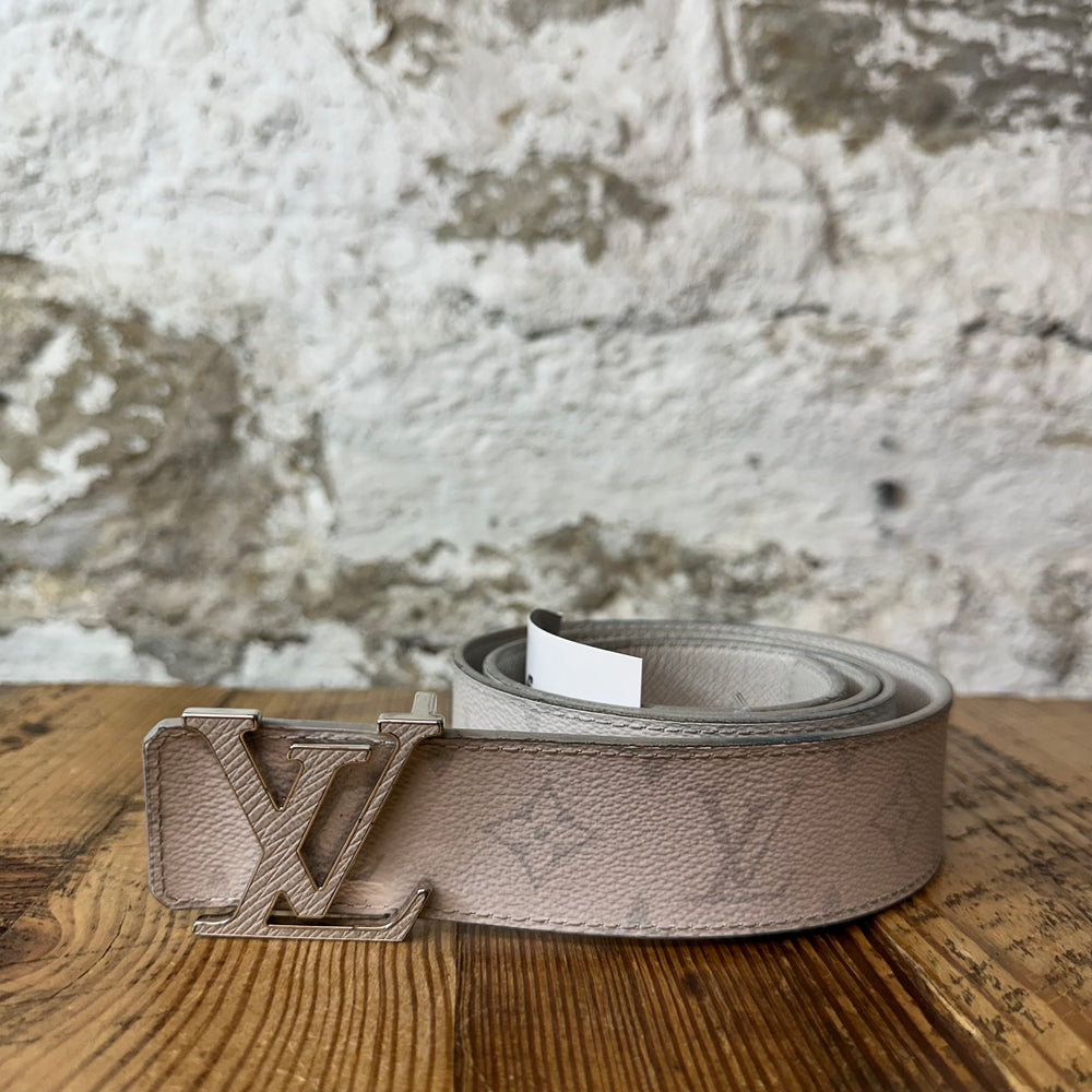 Louis Vuitton Taigarama White Monogram Belt Sz (100/40)