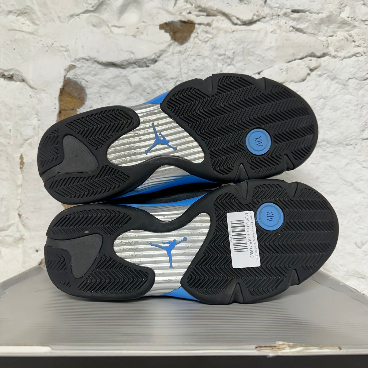 Air Jordan 14 Black University Blue (2026) Sz 9.5