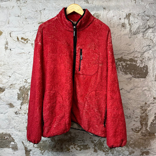 Supreme Kate Moss Fleece Jacket Red Sz XXL
