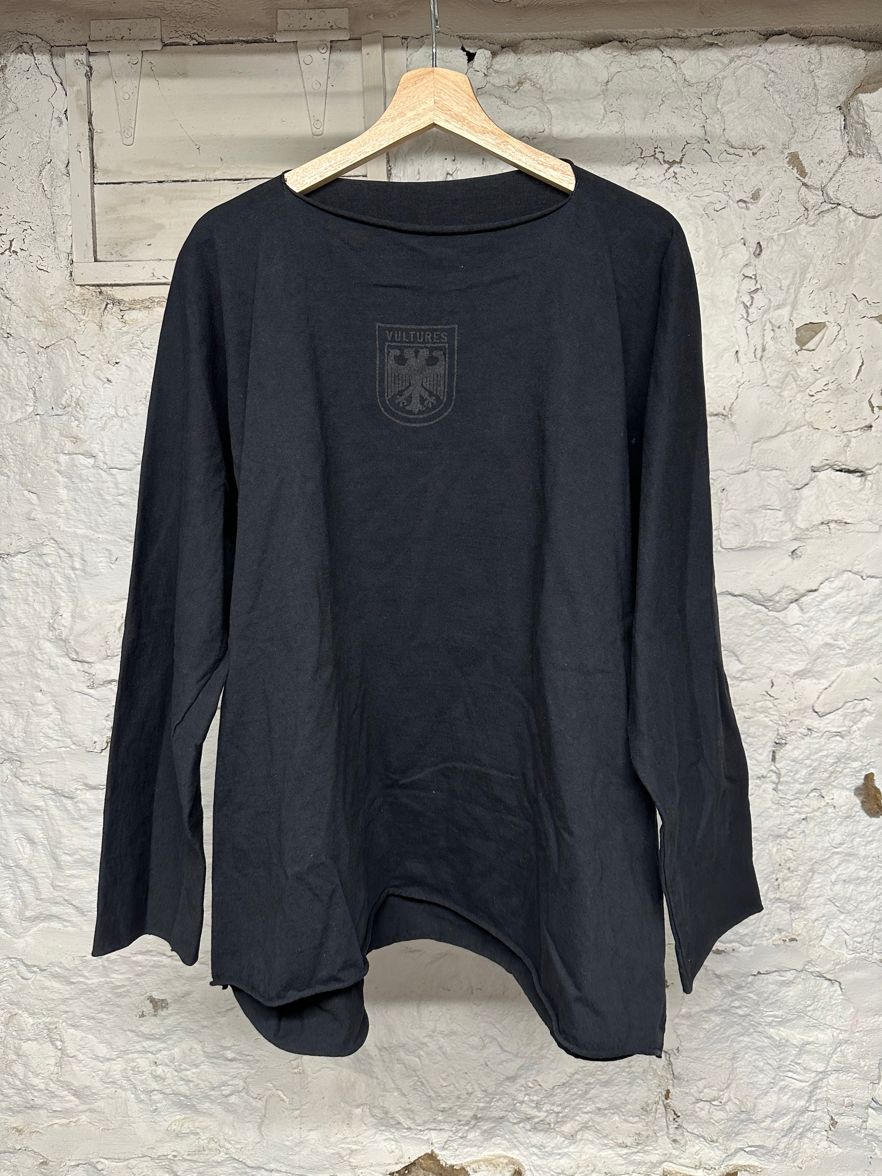 Kanye West Vultures Black L/S T-Shirt Sz 3