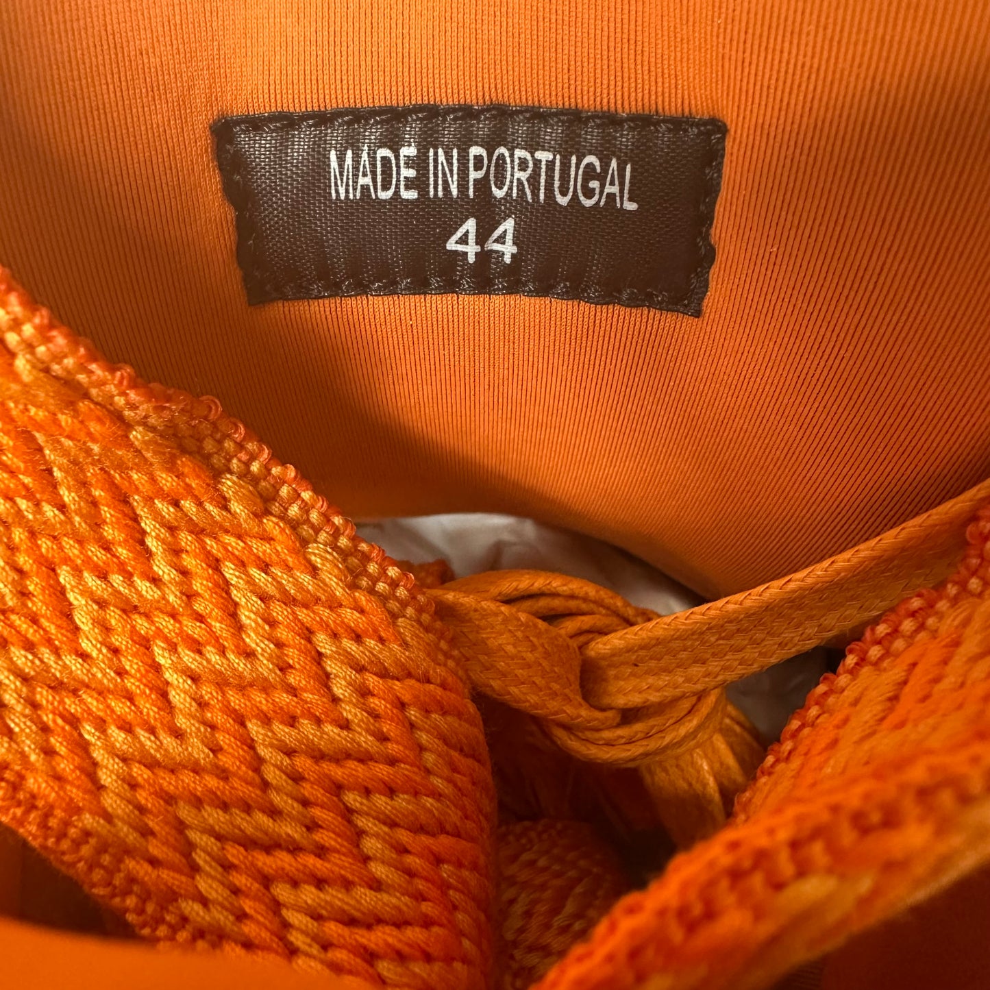 Lanvin Curb Triple Orange Sneaker