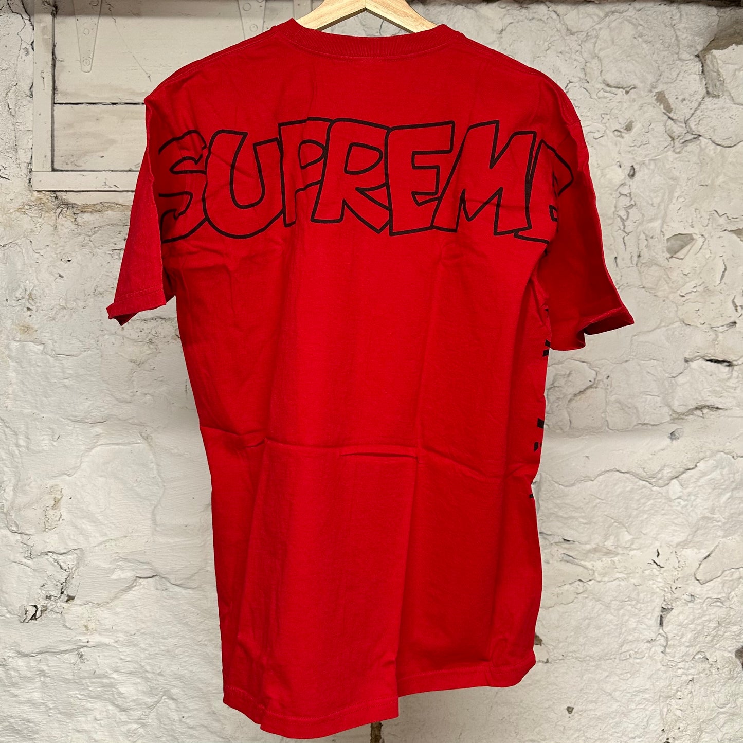 Supreme Smurfs Red T-Shirt Sz M DS