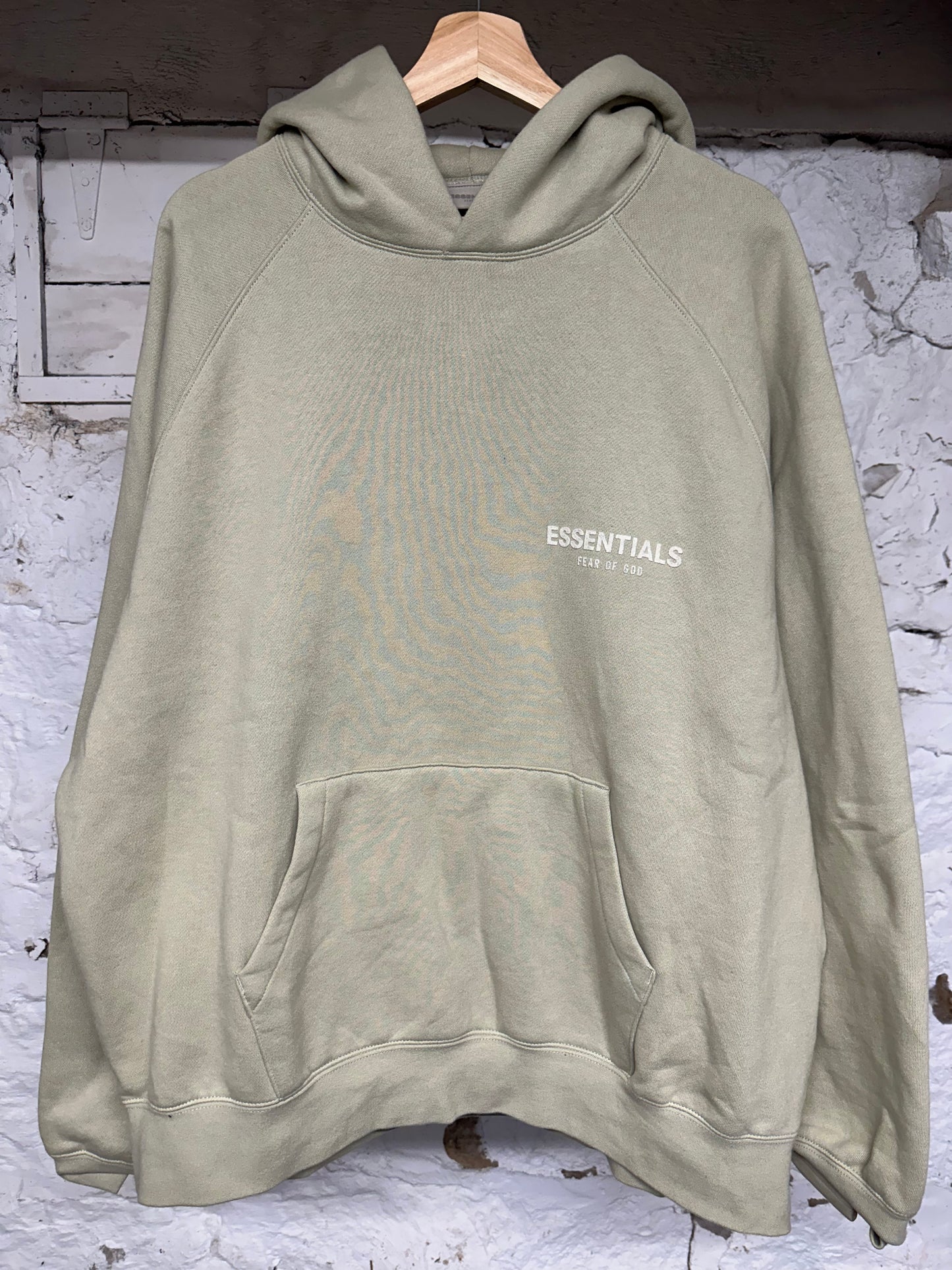 Fear of God Essentials Pistachio Hoodie Sz L