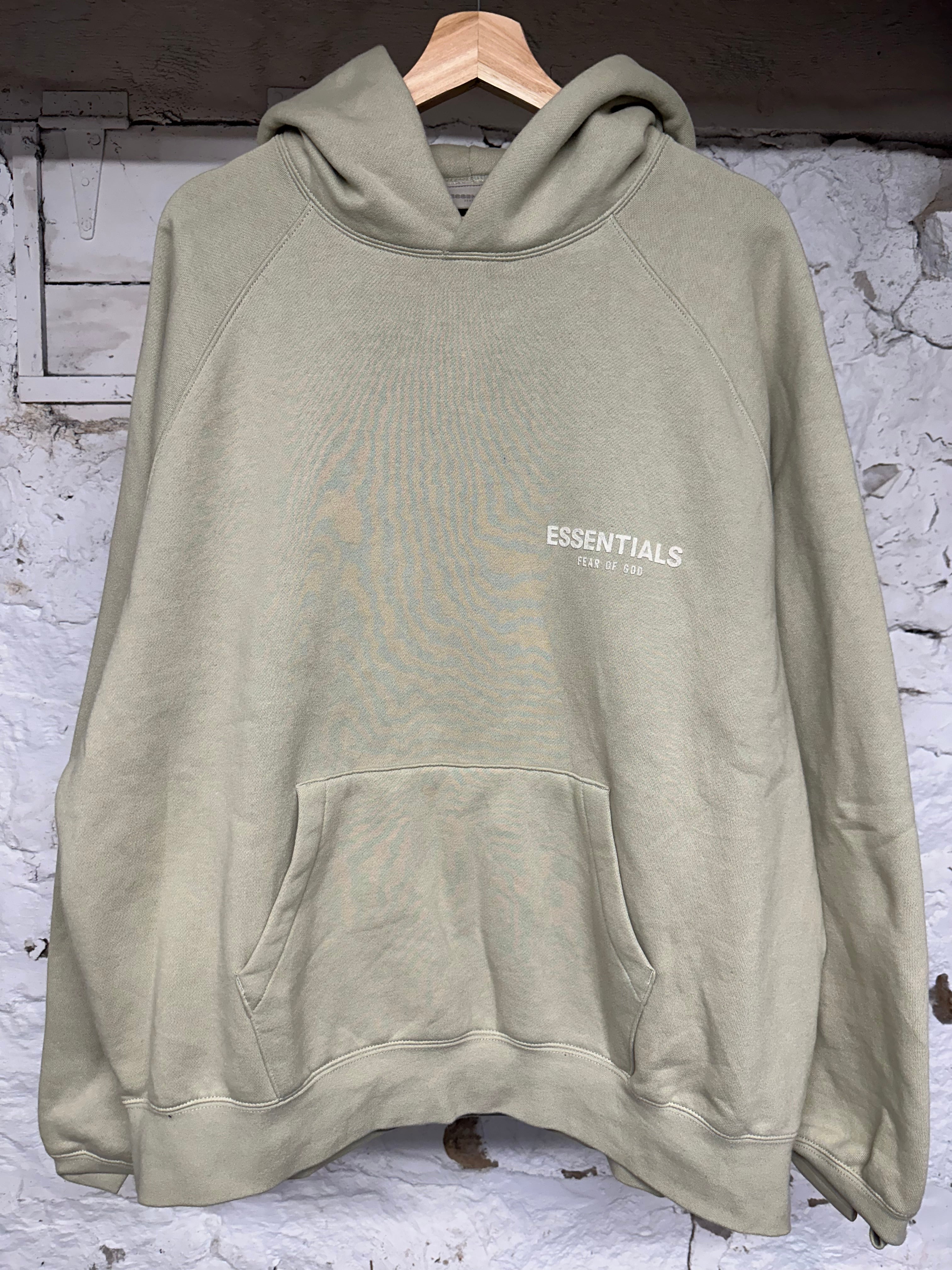 Fear of God Essentials Pistachio Hoodie Sz L