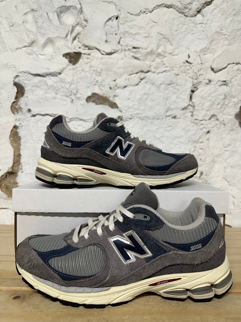 New Balance 2002R Castlerock Navy Sz 10