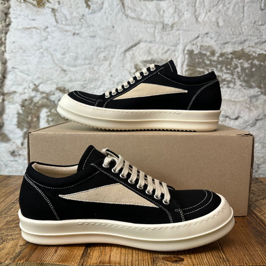 Rick Owens Vintage Black Milk Sneaker Sz 8 (41) DS