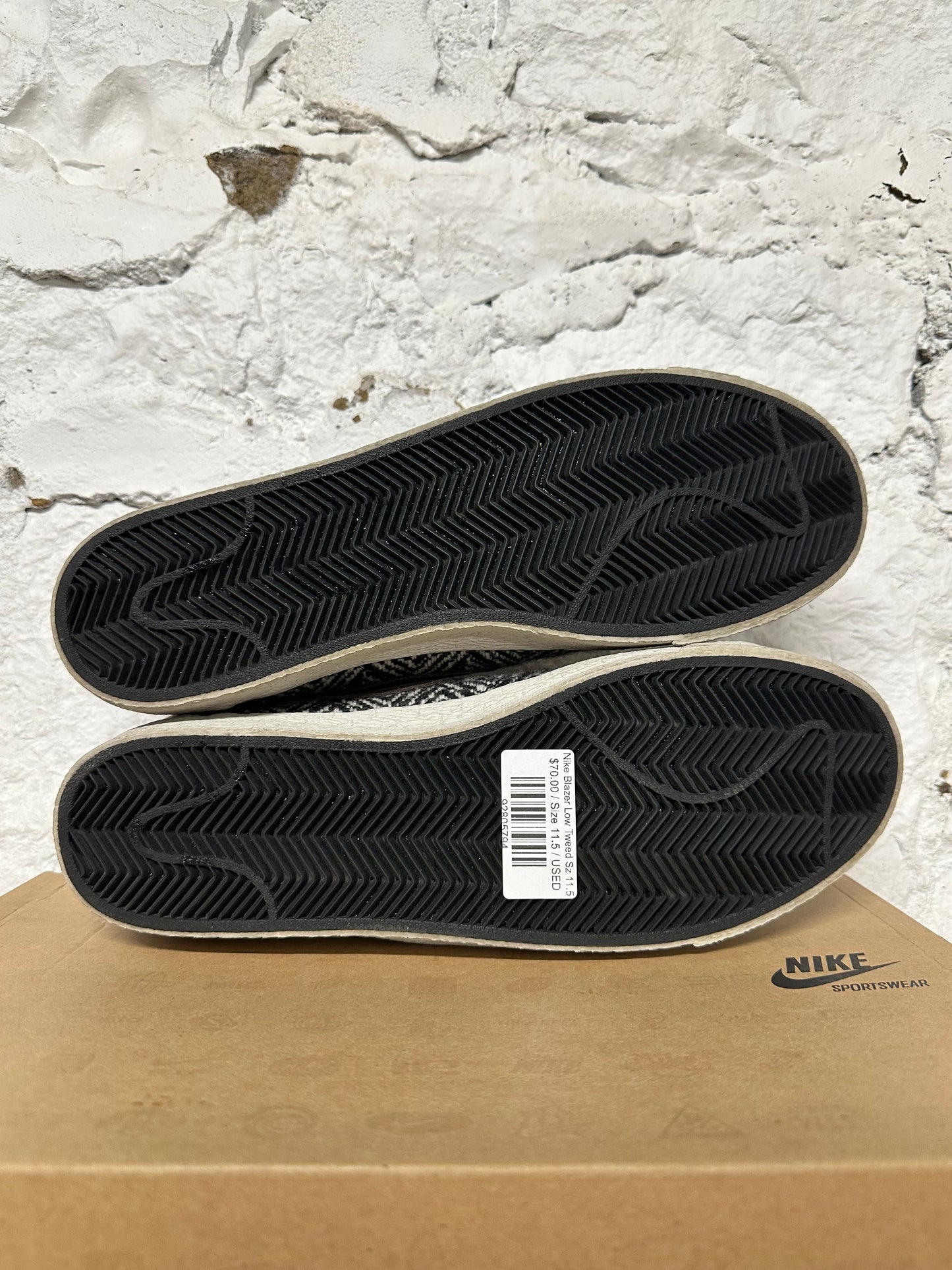 Nike Blazer Low Tweed Sz 11.5