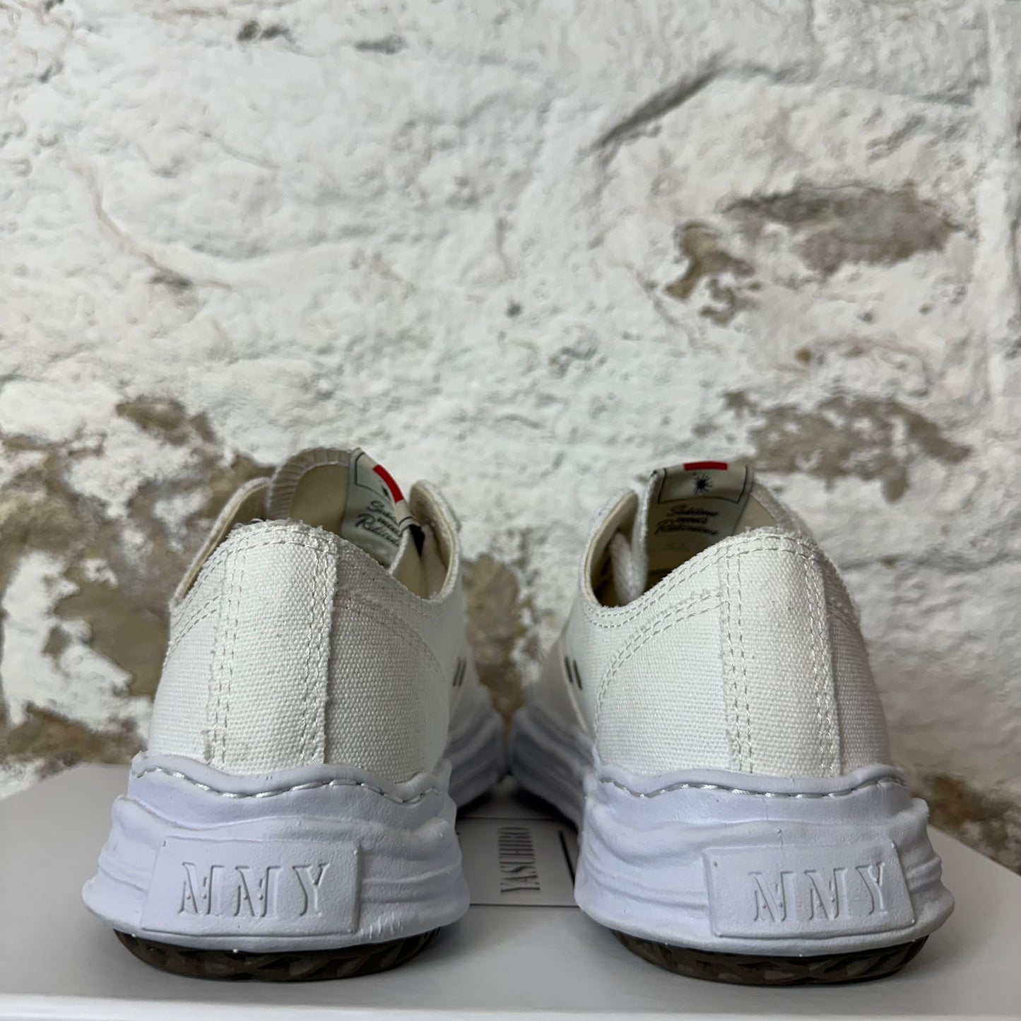 Maison Mihara Triple White Hank Sneaker Sz 7 (40)