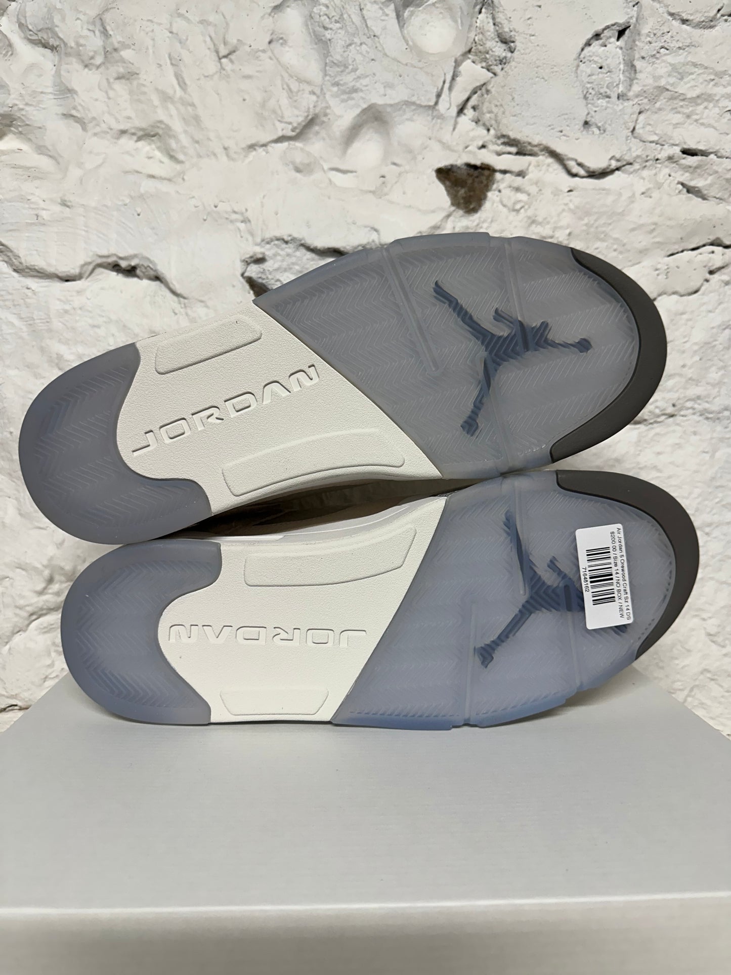 Air Jordan 5 Craft Light Orewood Brown Sz 14 DS