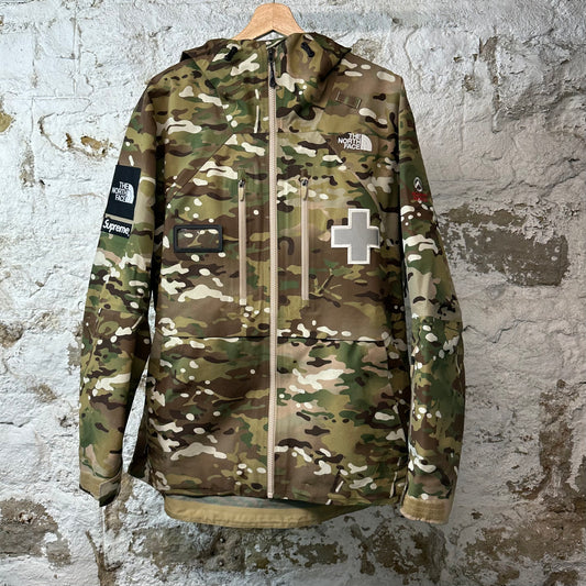 Supreme TNF Tape Seam Camo Summit Jacket Sz L